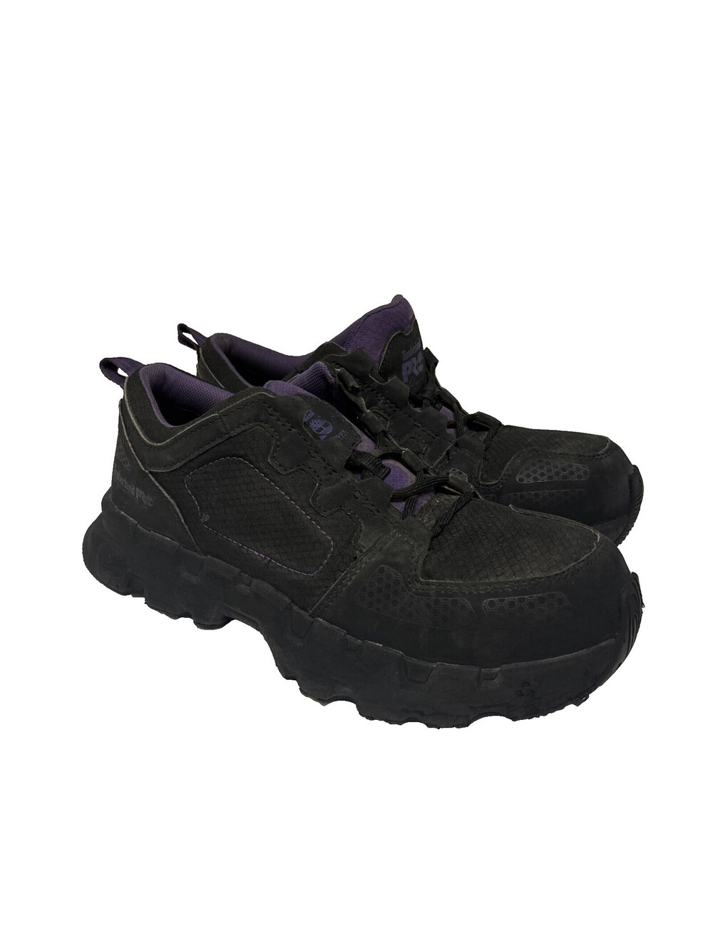 Timberland PRO Women’s Powertrain EV Comp Toe Work Shoes TB0A66T7ECS Black 10W